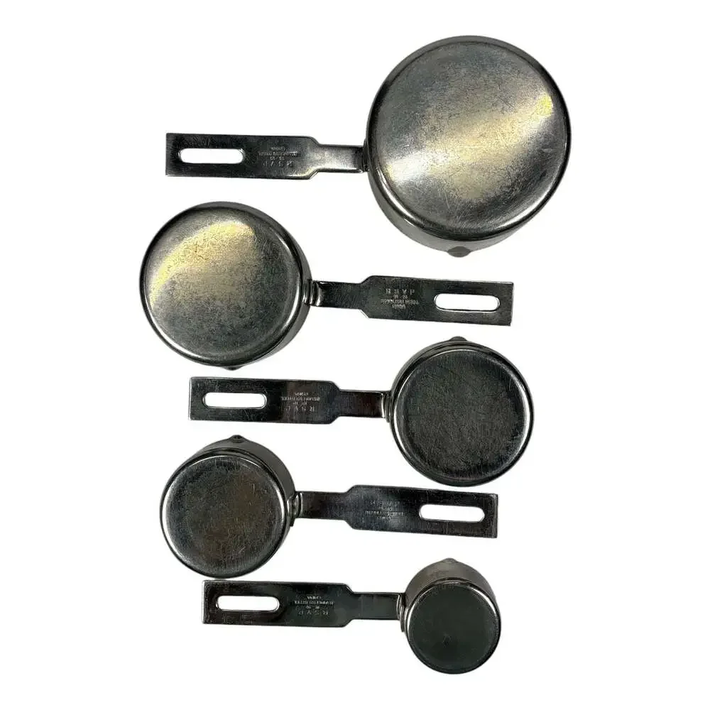 RSVP International Endurance 10-Piece Stainless Steel Measuring Cup & Spoon Set